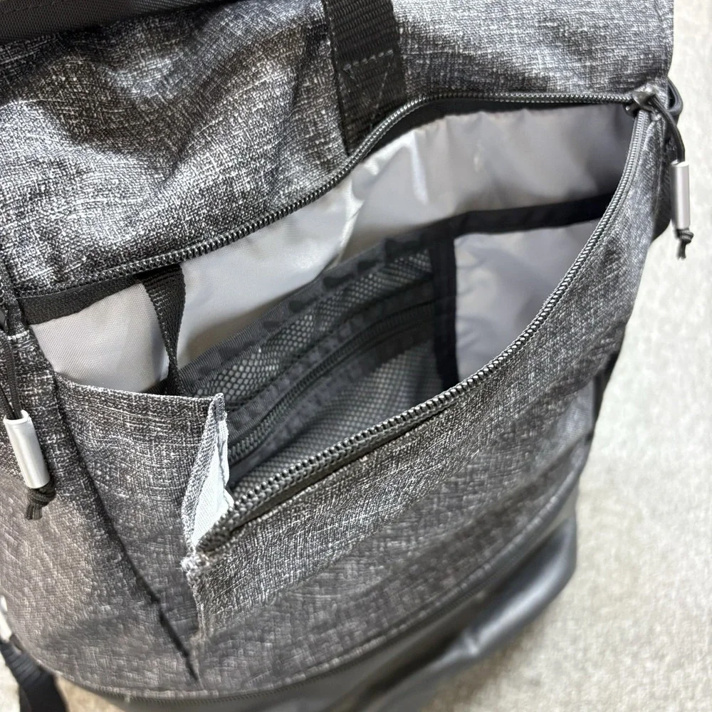 Nike Sport Golf Backpack W/ Laptop Sleeve Gray Black School University
